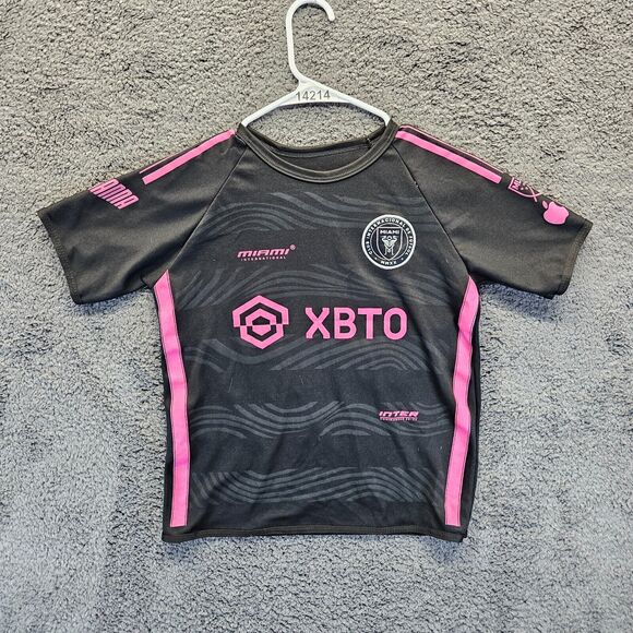 N/A Other - Inter Miami CF Soccer Jersey #10 Messi Black Kids Size L/XL
